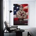 thumbnail image 3 of John Cena Poster, Canvas Wall Hanging Art Painting, Artwork Print for Home Decor Bedroom Living Room Dorm, Unframe, 3 of 8