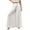 004_White, variant on Jxximdong Pants for Women Women's Wide Leg Pants Flowy Drape Ruffle Drawstring Waist Pants Green L Trousers