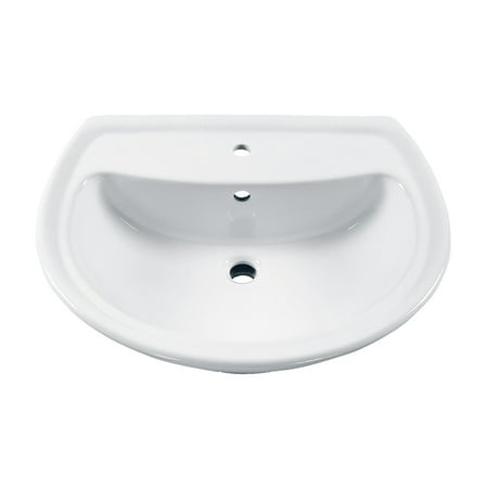 American Standard 0236 004 020 Cadet Pedestal Sink Top For Centerset Faucet