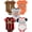 Sports, variant on Infant Baby Boys 5 Pack Costume Bodysuits Newborn to Infant