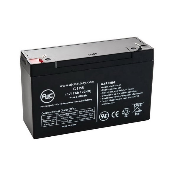JASCO RB-6121-F2 6V 12AH SEALED NI