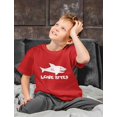 thumbnail image 4 of Tstars Boys Unisex Valentine's Day Shirts for Kids Love Love Bites Funny Humor Shark Valentine's Day Gift Idea for Boy Youth Kids Birthday Party Gift T Shirt, 4 of 7