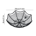 thumbnail image 3 of Tyidzon Halloween Candy Bowl Spider Web Trick or Treat Dish Decorations Indoor, Plastic Bowl Spooky Party Table Decor Snack Serving Dishes, 3 of 6