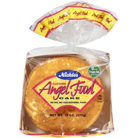 Nickles Custard Angel Food Cake, 13 oz