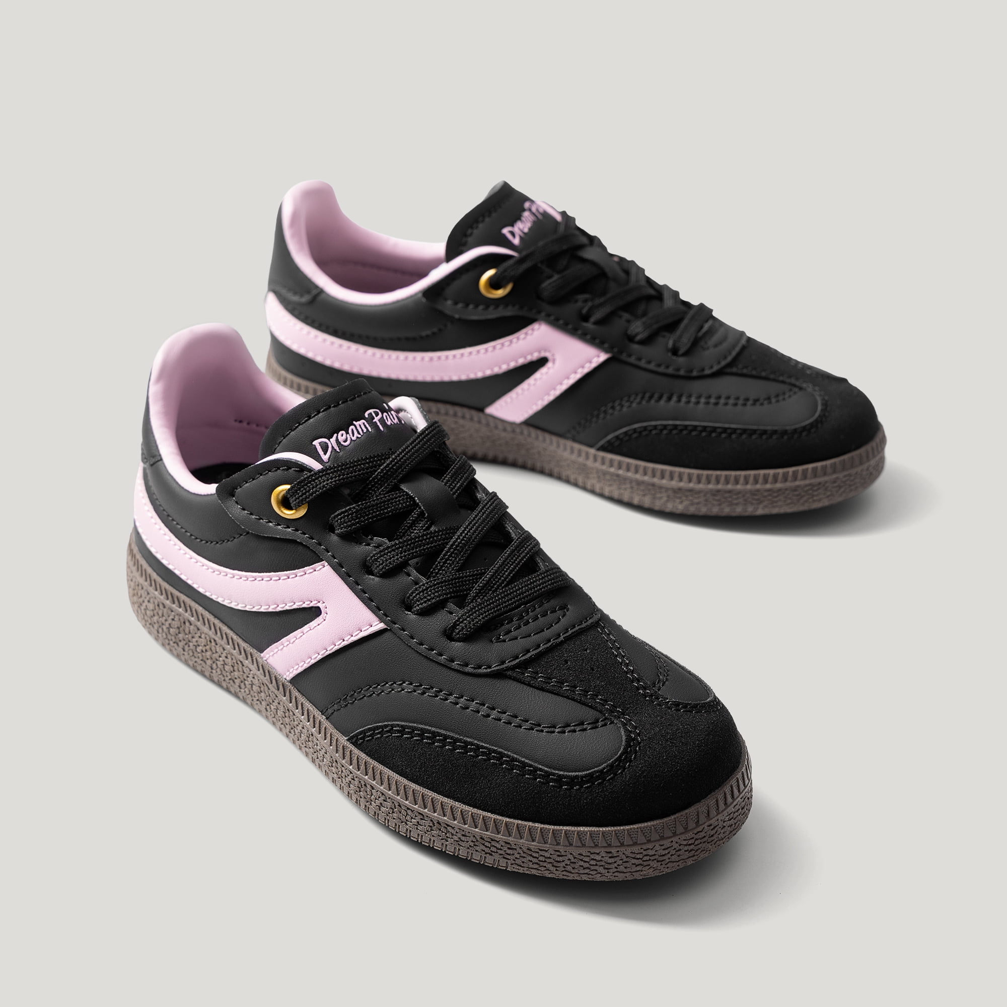 DREAM PAIRS Boys Girls Indoor Soccer Shoes Kids Youth Child Training Football Baseball Tennis Casual Sneakers