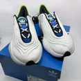 thumbnail image 4 of Adi - das Originals Adifom SLTN Shoes Men's, white, blue, green. Size 7.5 new, 4 of 6