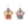 thumbnail image 2 of Darice Gingerbread House Ornament 4.35 inches, Assorted Styles, 2 of 2