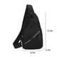 thumbnail image 3 of RKSTN crossbody bags for women Sling Bag For Women & Men Crossbody Backpack With Headphone Hole Chest Bag Daypack Crossbody For Travel Sport Hiking, 3 of 7