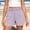 011 Purple, variant on Oplxuo Women Y2k Pajamas Shorts Gingham Cute Pj Short Pants Plaid Lounge Shorts Sleep Bottoms Elastic Boxers Streetwear