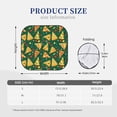 thumbnail image 2 of KLL Pizza Windshield Sun Shade 2-Piece Foldable Car Front Window Sunshade for Most Sedans SUV Truck- Medium, 2 of 5