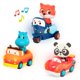 thumbnail image 1 of Figuras de Juguete Vehículos y Animales 3-Pack Mini Conductores B. toys, 1 of 7