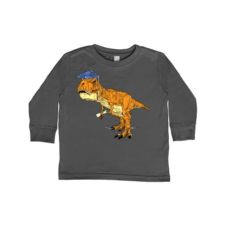 

Inktastic King of Graduation T-Rex Gift Toddler Boy or Toddler Girl Long Sleeve T-Shirt