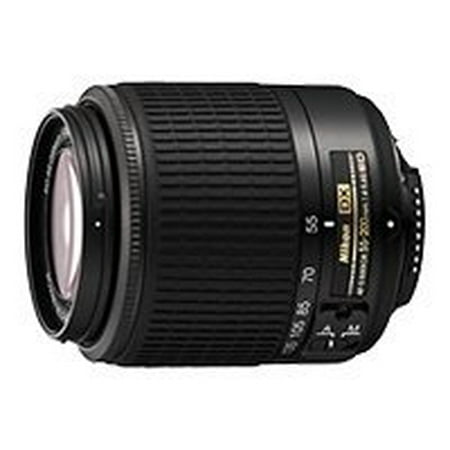 Nikon D40 Body - Nikon Zoom-Nikkor - Telephoto zoom lens - 55 mm - 200 mm - f/4.0-5.6 G ED AF-S DX - Nikon F - for Nikon D200, D2Xs, D3, D300, D3000, D3s, D3X, D40, D50, D5000, D60, D70, D700, D80, D90