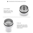thumbnail image 5 of JoyJolt Vacuum Insulated Cocktail Protein Shaker - 20 oz - White, 5 of 7