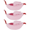 thumbnail image 2 of juegos de nidos de hamaca para hámster, forma de plátano, colgante, casa cálida de invierno, suministros para animales pequeños, color rojo rosa, 2 of 14