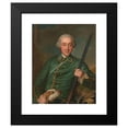 thumbnail image 2 of Marianne Loir 15x18 Black Modern Framed Museum Art Print Titled - Portrait of Nicholas Anne De Lisle with a Rifle and Hunting Dog, 2 of 5