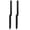 Black-2pcs, variant on Heavy Duty Steel Fence Post Repair Kit, Ground Spike Anchor Stakes for Leaning and Broken Fence Post Fixing