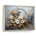 thumbnail image 2 of Designart "Still Life With Farmhouse Wreath" Wreath Floater Framed Wall Decor, 2 of 5