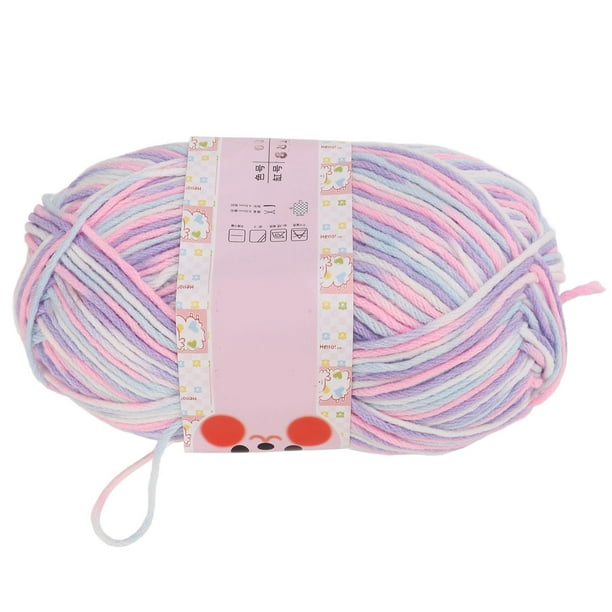 Hilo de tejer, hilo de algodón con leche Hilo de tejer a crochet Hilo de algodón con leche Meticulosamente diseñado