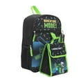 thumbnail image 4 of Minecraft Adventure Mode 5-Piece Backpack Set With 16" Backpack, Foldable Lunch Bag, Utility Case, Keychain & Carabiner, 4 of 9