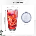 thumbnail image 4 of KLL Autumn Maple Leaves Print 40oz Stainless Steel Insulated Car Cup with Spillproof Lid - Keep Your Drink Hot or Cold on the Go-Straw Three-piece Set, 4 of 8