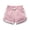 Pink, variant on WREESH Toddler Kids Boys Girls Shorts 2-15 Years Children's Beach Pants Small Cotton Shorts Summer Outer Wear Sports Casual Hot Pants Children's Short Sweatshorts Black