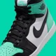 thumbnail image 3 of N I-K-E A i r-Jor-dan 1 Retro High OG Green Glow White Black DZ5485-130 Men's, 3 of 6