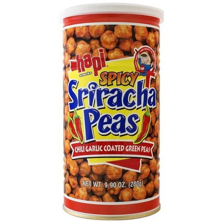 Hapi Snack Pea Sriracha Spicy,9.9Oz (Pack Of 12)