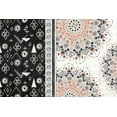 thumbnail image 2 of June, Dina 32x23 Black Ornate Wood Framed with Double Matting Museum Art Print Titled - Kasbah Crush I, 2 of 4