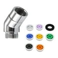 thumbnail image 2 of Conector del adaptador del cabezal de la ducha Connect Connect confiable, extensión de extensión brazo, adaptador de codo de ducha, para el hogar de, 2 of 9