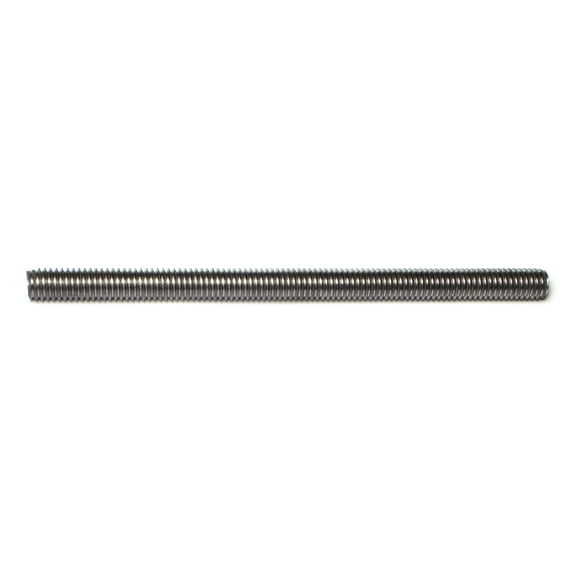3/8"-16 x 6" Zinc Plated Grade 2 Steel Coarse Thread Threaded Rods TRS-183