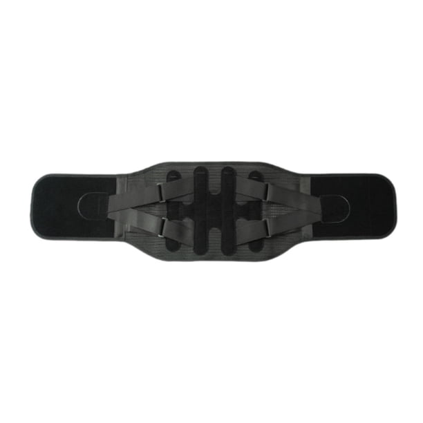 Banda de Soporte Ergonómica Yuyangstore para la Espalda Cintura Sentadillas Levantamiento de Pesas M Negro