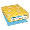 Color Cardstock, 65 lb, 8.5 x 11, Lunar Blue, 250/Pack