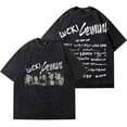 thumbnail image 2 of Bngkauyexdc Lucki Gemini Tracklist Merch Wash T-Shirts Streetwear Top Cosplay Unisex Cotton Tee XXS-4XL style2, 2 of 6