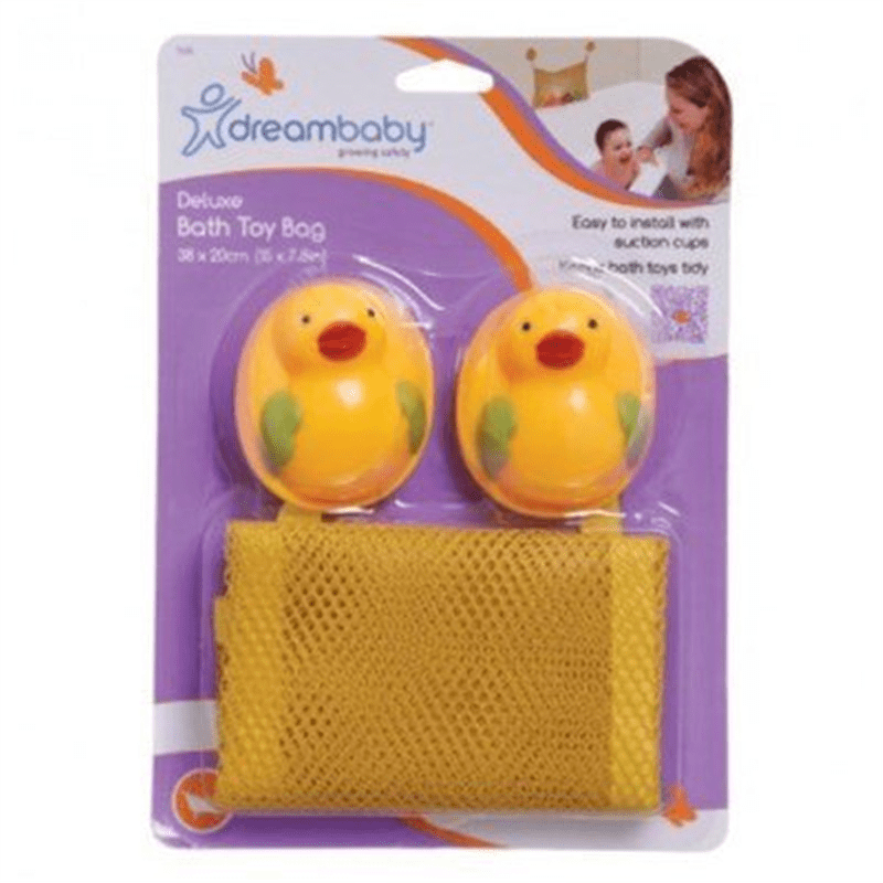 Design May Vary Dreambaby Deluxe Bath Toy Bag 