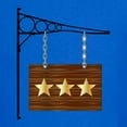 thumbnail image 3 of CafePress - 3 Star Hanging Sign T Shirt - Dark T-Shirt Kids XS-XL, 3 of 4