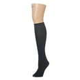 thumbnail image 2 of MeMoi Women's Horizontal Zag Opaque Knee High Socks - Womens - Female, One Size, Brown, 2 of 2