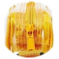 thumbnail image 2 of Clear Crossbody Messenger Shoulder Bag with Adjustable Strap (Gold), 2 of 6
