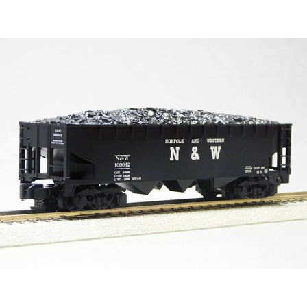 Lionel American Flyer Norfolk & Western 3 Bay Coal Hopper #100042 S Gauge