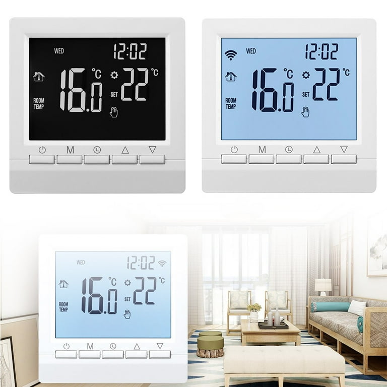 Room Thermostat Digital WIFI Room Temperature Controller LCD Room Heating