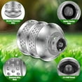 thumbnail image 4 of Garden Sprinkler Heads Bubbler Aluminum Diffuser 3/4 Inch 15 Thread Flood Nozzle for Gentle Watering in Yards and Gardens, 4 of 5