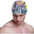 thumbnail image 2 of FYBTO Swimming Cap Lovers Couple Rabbits Unisex Adult FYBTO Polyester, 2 of 4