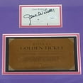 thumbnail image 2 of Gene Wilder and Cast Autographed Willy Wonka and the Chocolate Factory Deluxe Framed 11x17 Movie Poster and Golden Ticket Piece - JSA, 2 of 3