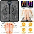 thumbnail image 6 of EMS Foot Massage Pad Electric Stimulator Massager Unit Rechargeable Leg Reshaping Muscle Pain Relax Massage Mat w/ 6 Modes 9 Intensity Levels, 6 of 9