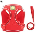 thumbnail image 3 of PULLIMORE No Pull Dog Harness No Choke Reflective Pet Vest Adjustable Breathable Mesh Harnesses with Leash for Small Dogs Cats Walking (XL, Red), 3 of 9