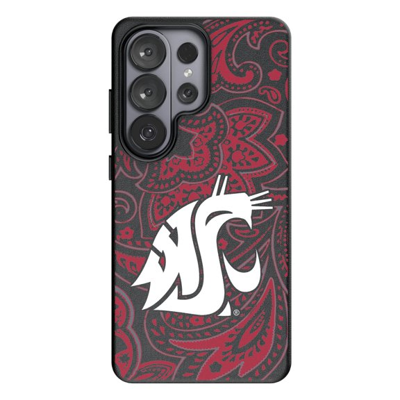 Keyscaper Washington State Cougars Paisley Galaxy Magnetic Bump Case