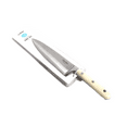 thumbnail image 2 of Martha Stewart Stainless-Steel Chef Knife, 8" Blade, Off-White, 2 of 3