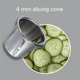 thumbnail image 5 of Hamilton Beach Professional Stand Mixer Specialty Attachment, Slicer and Shredder Set, 5 of 8