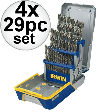 drill bit cobalt irwin piece 4x m42 industrial pack