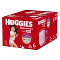 thumbnail image 2 of Couches pour bébé Huggies Little Movers HuggFit 360° avec ceinture 360°, tailles 3-7, 136-70 unités, 2 of 8